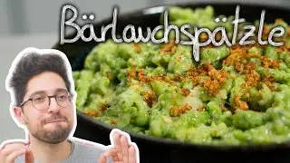 Bärlauchspätzle selber machen I Bärlauch pflücken + Bärlauchkäsespätzle