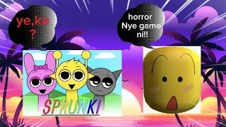Andy main game sprunki sampai takut!!!(Roblox Malaysia🇲🇾)