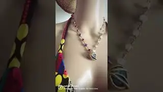 This is #love! Husband and wife created beautiful Crystal jewelry and #African bikini #blackfamily