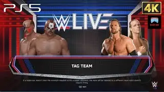 Legion of Doom vs D Generation X - WWE Live / WWE 2K25 / 4K60 PS5 SLIM GAMEPLAY