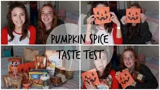 Pumpkin Spice Taste Test ft. Riley