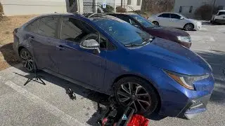 DIY OIL CHANGE ON 2022 TOYOTA COROLLA
