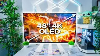 This HUGE Gaming Monitor Is EPIC! - Aorus FO48U 4K OLED Review