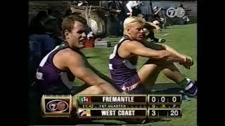 AFL Round 1 1999 West Coast Eagles vs Fremantle Dockers