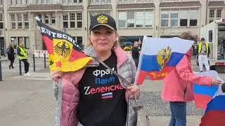 Германия Гамбург митинг 29.03.24 Ostermarsch