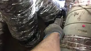 Flex Duct Correction of airflow problem. They should ban flex duct or ban the people who install it￼