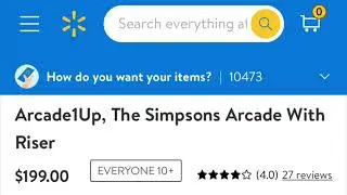 Cheap Simpsons Arcade1Up At Walmart Arcade 1Up