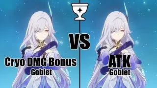 Skirk CRYO or ATK Goblet - How Big the Difference?? // Genshin impact