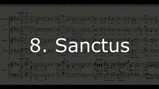 Haydn - Missa in Angustiis - Nelson Mass - 8. Sanctus - Bass Practice Track