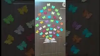 School Door Decoration Ideas #shorts #rnkidstips #doordecor #viral