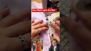 Wow, how beautifully you have made it #sewing #shorts #viral #shorts #ytshorts #reenastrends #tre...