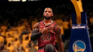 NBA LIVE 18 - CAVS vs WARRIORS Gameplay + Finals Presentation