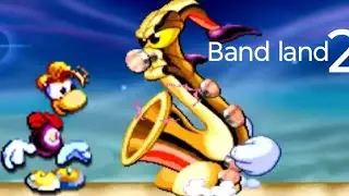 Rayman walkthrough part 4 (Band land 2) Boss fight