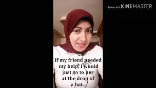 At the drop of a hat