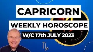 Capricorn Horoscope Weekly Astrology from 17th July 2023