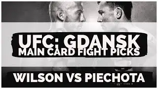UFC Gdansk: Jonathan Wilson vs. Oskar Piechota Fight Pick