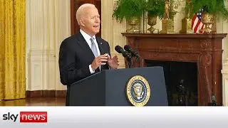 America's presence in Afghanistan was always 'counter terrorism', says President Biden