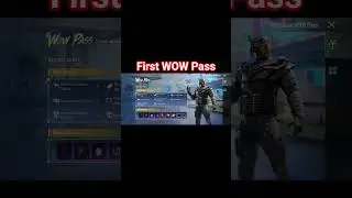 PUBG MOBILE FIRST WOW PASS