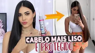 COMO FINALIZAR O CABELO DEIXANDO BEM LISO E SEM FRIZZ