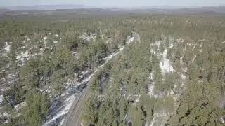 Flying over State Route 260