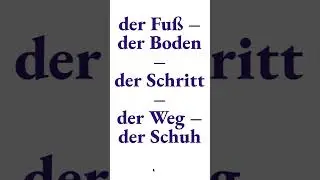Learn Chain Articles in German 7/100