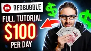 How To Get Sales On Redbubble - Full Research Design & Upload Process Step By Step For Beginners