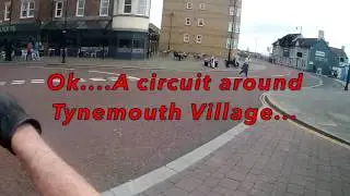 Easy Rider - Captain America chopper - Spanish City  to Tynemouth UK.