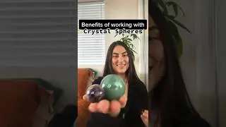 why you need a crystal sphere 🔮 #crystals #spirituality #shorts