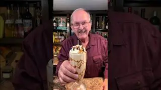Handmade Caramel Mocha Latte Milkshake, Happy Milkshake Monday!