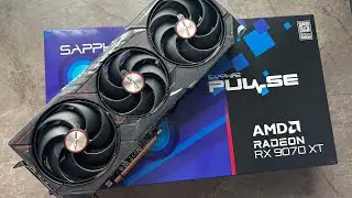Sapphire Pulse RX 9070 XT Unboxing - Kutu A&ccedil;ılımı