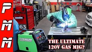Harbor Freight Titanium MIG 140 Review | The ultimate 120V gas MIG for DIYers?