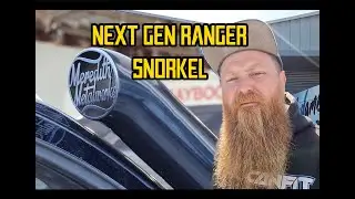 Next Gen Ranger Meredith Metalworks snorkel installation