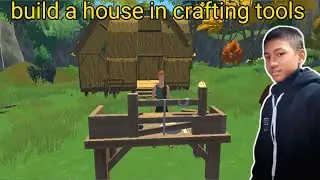 🔥 Finally build a house😱 in crafting tools 