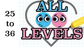 Love Balls | Levels 25 - 36  | 3 Stars Walkthrough