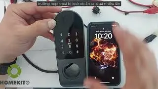 Homekit - Lưu &yacute; c&aacute;ch c&agrave;i đặt v&acirc;n tay tr&ecirc;n app cho Kh&oacute;a sử dụng app TTLock