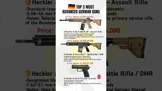Top 3 Advanced German Guns 2025 &ndash; HK416, HK417 & P12