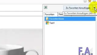 Internet Explorer 10 -Favoriten aus anderem Browser importieren