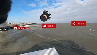 👀Cuxhaven💙GoPro Versagt bei -5° und leichte Brise🤦‍♂️,  aber der Wille war da☝️🥶🥶🥶💨🌊