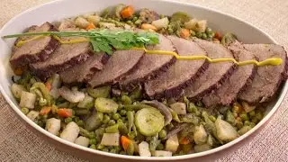 عرق اللحمة الباردة مع ابله منال في الأكل البيتى (الجزء الاول)