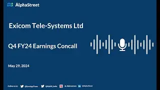 Exicom Tele-Systems Ltd Q4 FY2023-24 Earnings Conference Call