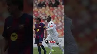 SHEHU DIKKO IN ACTIONS DURING THE AFRICAN LEGENDS VS BARCELONA LEGENDS IN ABUJA, NIGERIA.