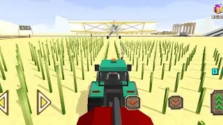 Let's see how this brand new irrigation machine works - Blocky Farming and Racing Simulator 4K game