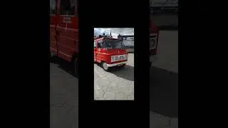 Zabytkowy Żuk z Zakładowej Straży Pożarnej POM Rudno