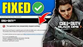Fix COD Black Ops 7 Crashing Error Code 0xc0000005