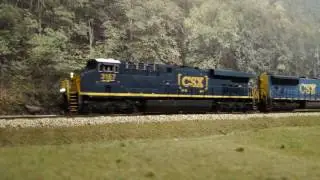 Custom CSX ES44AH #3167 Kitbash w/ LokSound V4.0