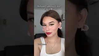 KIMUSE Eyebrow Cream Gel With Brush 2 IN 1 Pomade Brow Pencil Long-lasting & Waterproof Brow Makeup