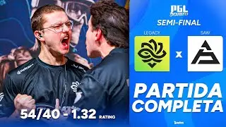 LEGACY vs SAW - SEMIFINAL - PARTIDA COMPLETA - PGL MASTERS BUCHAREST 2025