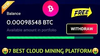 New Free BTC Cloud Mining Site 🤑 | Crypto Mining | BTC Cloud Mining Free | Bitcoin Mining