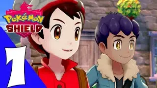 Pokemon Shield Walkthrough Gameplay Part 1 - No Commentary (Switch)