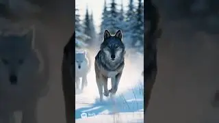 Wolf Pack vs Moose: A Fight for Survival! 🐺🦌
